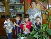Вострикова Т.Н. и дети